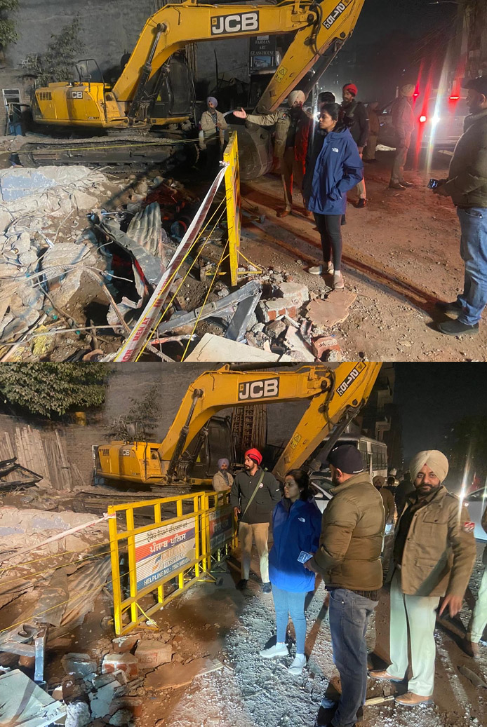 ਡੀ ਸੀ ਆਸ਼ਿਕਾ ਜੈਨ ਨੇ ਦੇਰ ਸ਼ਾਮ ਬਚਾਅ ਕਾਰਜਾਂ ਤੋਂ ਬਾਅਦ ਦੀਆਂ ਗਤੀਵਿਧੀਆਂ ਦਾ ਜਾਇਜ਼ਾ ਲੈਂਦਿਆਂ ਕਿਹਾ ਕਿ ਜ਼ਿਲ੍ਹਾ ਪ੍ਰਸ਼ਾਸਨ, ਮ੍ਰਿਤਕਾਂ, ਦ੍ਰਿਸ਼ਟੀ ਅਤੇ ਅਭਿਸ਼ੇਕ ਨੂੰ ਇਨਸਾਫ਼ ਦਿਵਾਉਣ ਨੂੰ ਯਕੀਨੀ ਬਣਾਏਗਾ|